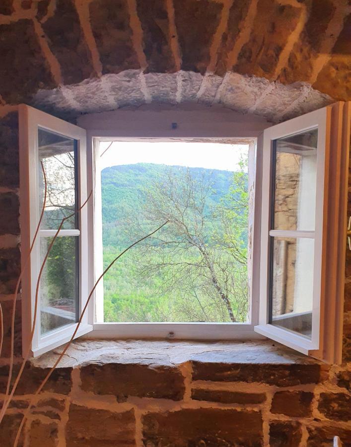 Casa Leonarda, Old Authentic Istrian Stone House Near Motovun, Central Istria Zamask Bagian luar foto