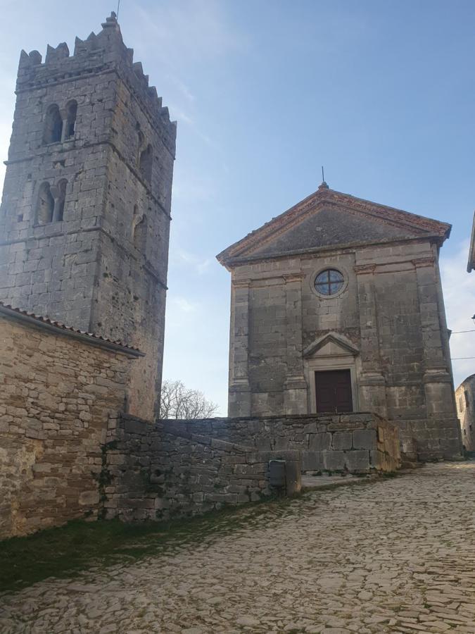 Casa Leonarda, Old Authentic Istrian Stone House Near Motovun, Central Istria Zamask Bagian luar foto